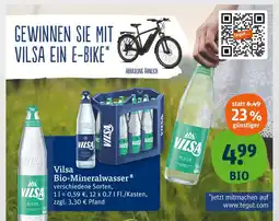 tegut Vilsa bio-mineralwasser Angebot