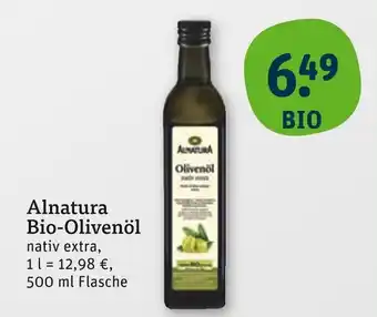 tegut Alnatura bio-olivenöl Angebot