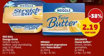 PENNY Meggle streichzart ungesalzen oder feine butter Angebot