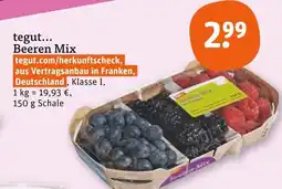 tegut Tegut... beeren mix Angebot