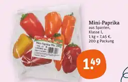 tegut Mini-paprika Angebot