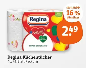 tegut Regina küchentücher Angebot