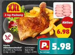 PENNY Frische hähnchenschenkel Angebot