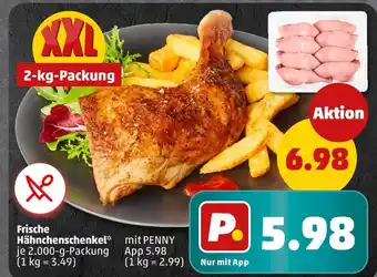 PENNY Frische hähnchenschenkel Angebot