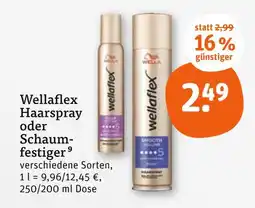tegut Wellaflex haarspray Angebot