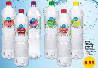 PENNY Aquiva erfrischungsgetränk mit geschmack Angebot