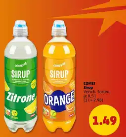 PENNY Comet sirup zitrone Angebot