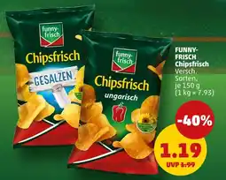 PENNY Funny-frisch chipsfrisch gesalzen Angebot