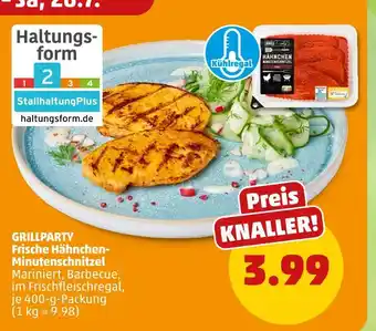 PENNY Frische hähnchen-minutenschnitzel Angebot