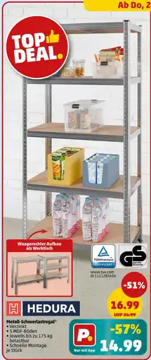 PENNY Hedura metall-schwerlastregal Angebot