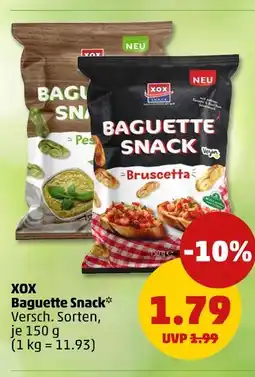 PENNY Xox baguette snack Angebot