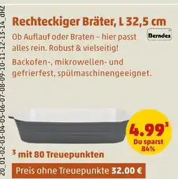 PENNY Berndes rechteckiger bräter Angebot
