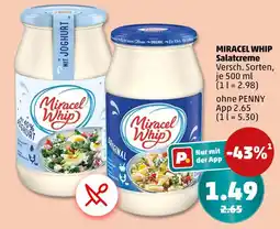 PENNY Miracel whip salatcreme Angebot