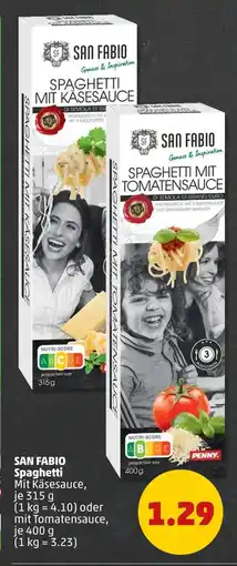 PENNY San fabio spaghetti mit käsesauce Angebot