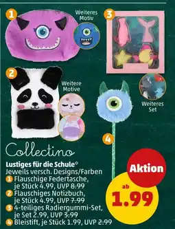 PENNY Collectino flauschige federtasche Angebot