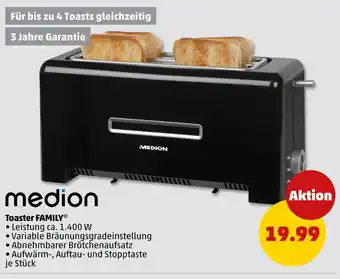 PENNY Medion toaster family Angebot