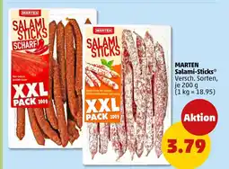 PENNY Marten salami-sticks scharf Angebot