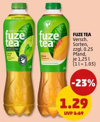 PENNY Fuze tea fuze tea Angebot