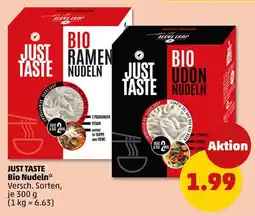 PENNY Just taste bio ramen nudeln Angebot