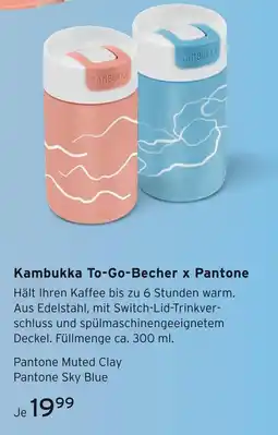 Tchibo Kambukka to-go-becher x pantone Angebot