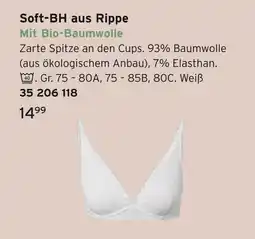 Tchibo Soft-bh aus rippe Angebot
