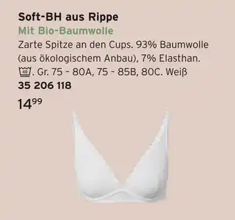 Tchibo Soft-bh aus rippe Angebot