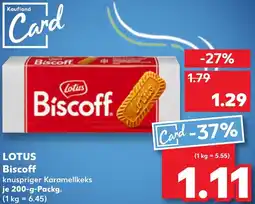Kaufland LOTUS Biscoff Angebot