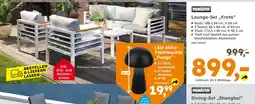 Globus Baumarkt Primaster lounge-set kreta Angebot