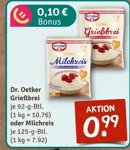 nahkauf Dr. oetker grießbrei Angebot
