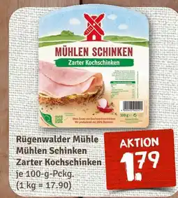 nahkauf Rügenwalder mühle mühlen schinken zarter kochschinken Angebot
