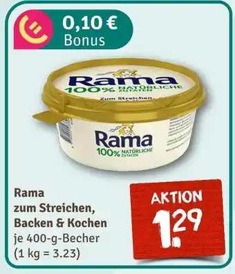nahkauf Rama rama zum streichen, backen & kochen Angebot