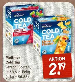nahkauf Meßmer cold tea sport kirsche-limette Angebot
