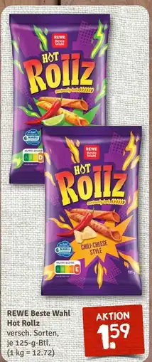 nahkauf Rewe beste wahl hot rollz Angebot