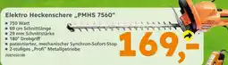 Globus Baumarkt Elektro heckenschere pmhs 7560 Angebot
