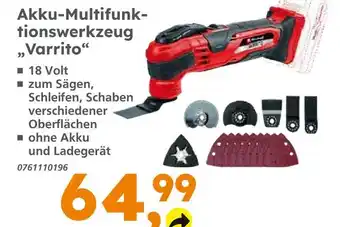 Globus Baumarkt Akku-multifunktionswerkzeug varrito Angebot