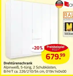 ROLLER Drehtürenschrank Angebot