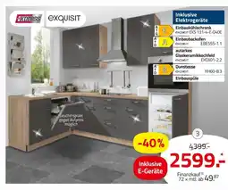 ROLLER Exquisit, express einbauküche Angebot