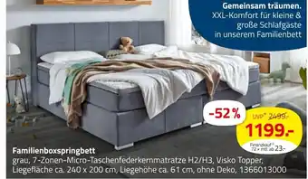 ROLLER Familienboxspringbett Angebot
