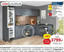 ROLLER Nobilia einbauküche Angebot