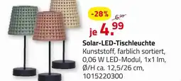 ROLLER Solar-led-tischleuchte Angebot