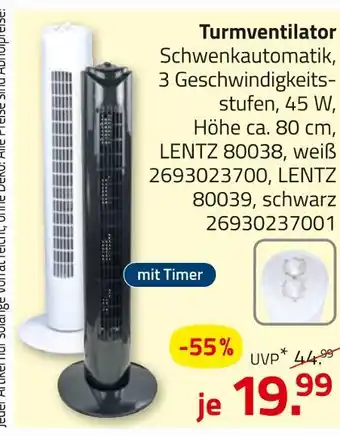 ROLLER Lentz turmventilator Angebot