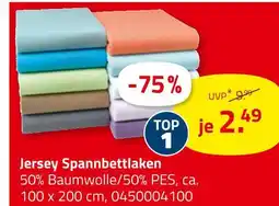ROLLER Jersey spannbettlaken Angebot
