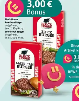 REWE Block house american burger Angebot