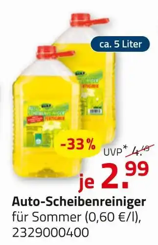 ROLLER Auto-scheibenreiniger für sommer Angebot
