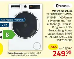 ROLLER Technolux waschmaschine technolux tl-wm-1445-b Angebot