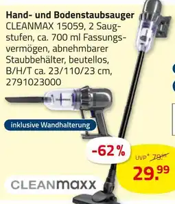 ROLLER Cleanmaxx hand- und bodenstaubsauger 15059 Angebot