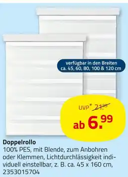 ROLLER Doppelrollo Angebot