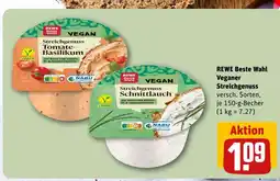 REWE Rewe beste wahl streichgenuss tomate-basilikum Angebot