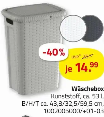 ROLLER Wäschebox Angebot