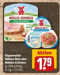 REWE Rügenwalder mühlen mett Angebot